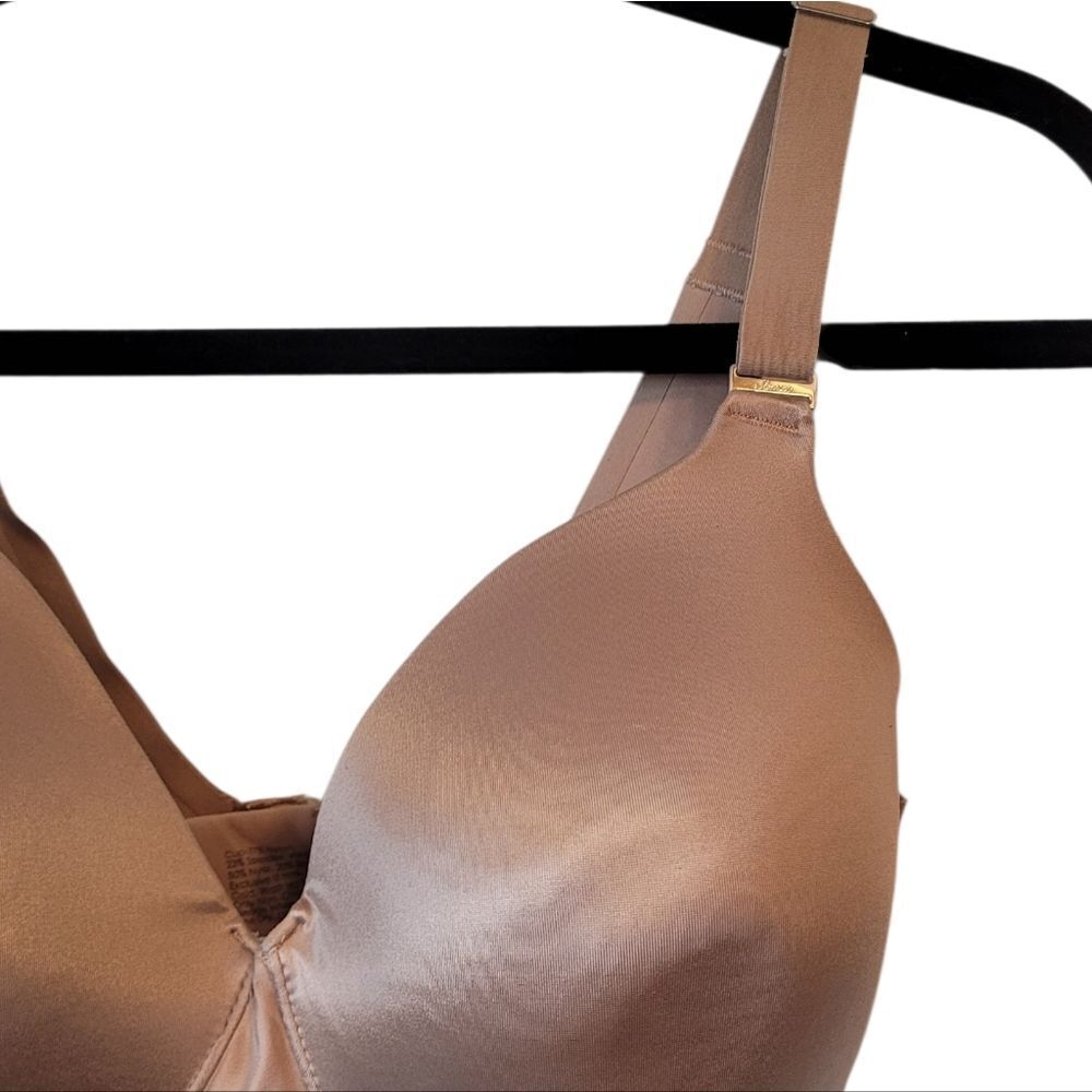 Soma Light Beige Vanishing Back Full Coverage Bra Women's Size 36DD - Picture 4 of 5